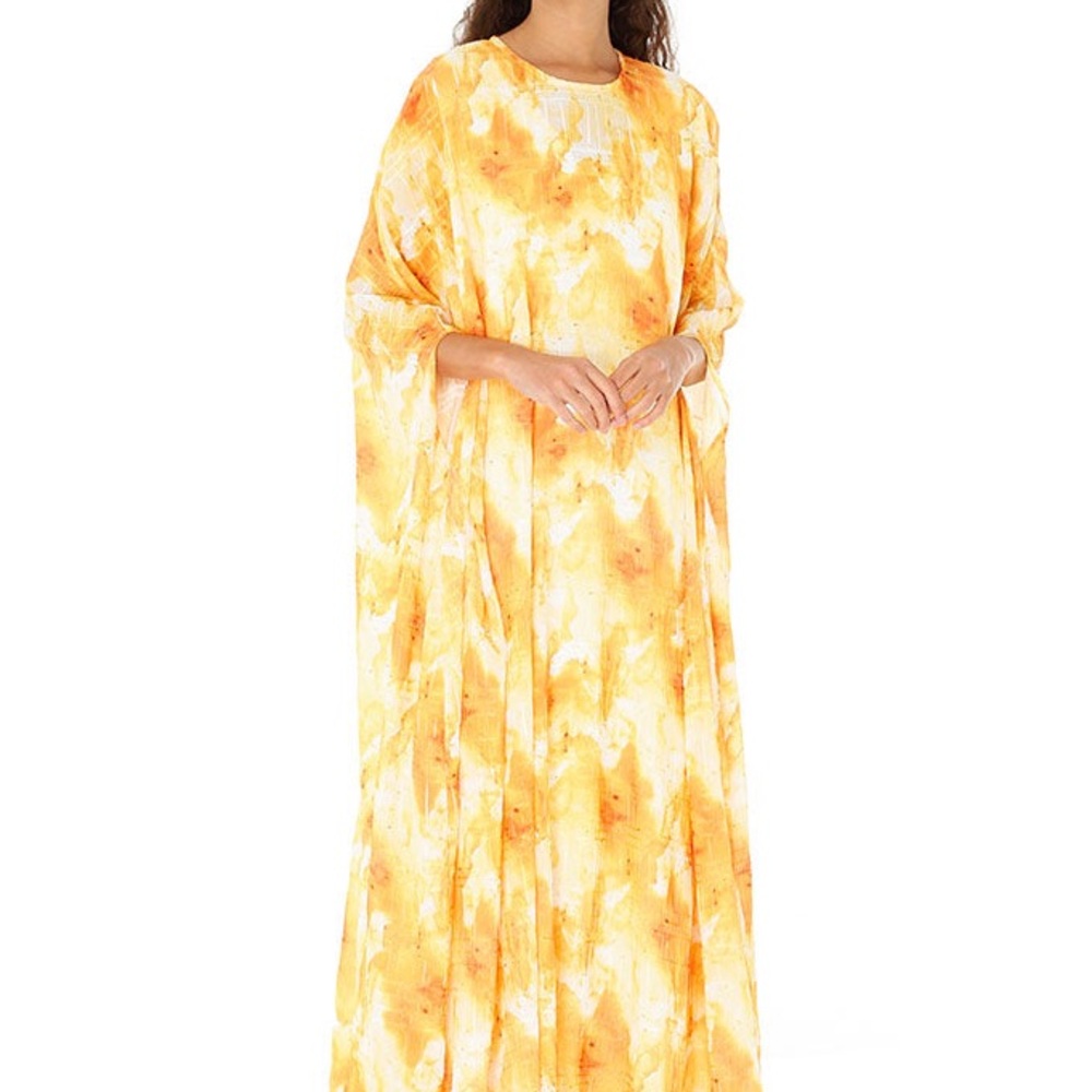 Bambah kaftan Yellow Maxi Dress